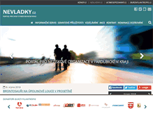 Tablet Screenshot of nevladky.cz